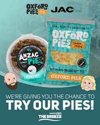 Eating pie for Kids in Need Waikato